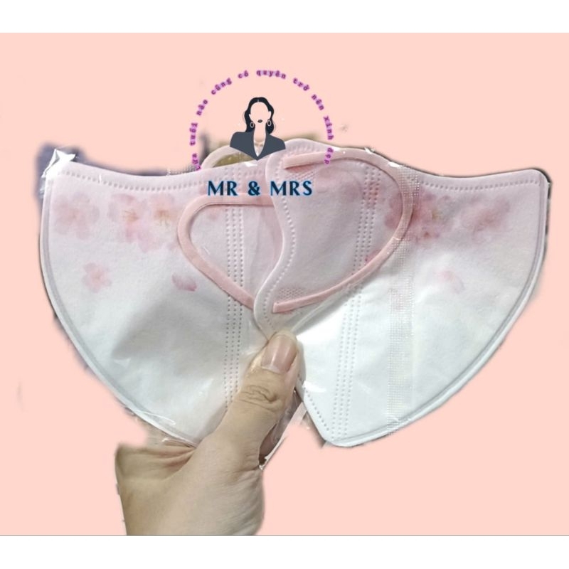 (Set 5/10/50)Khẩu Trang Họa Tiết Hoa Người Lớn-Mr&MRS House