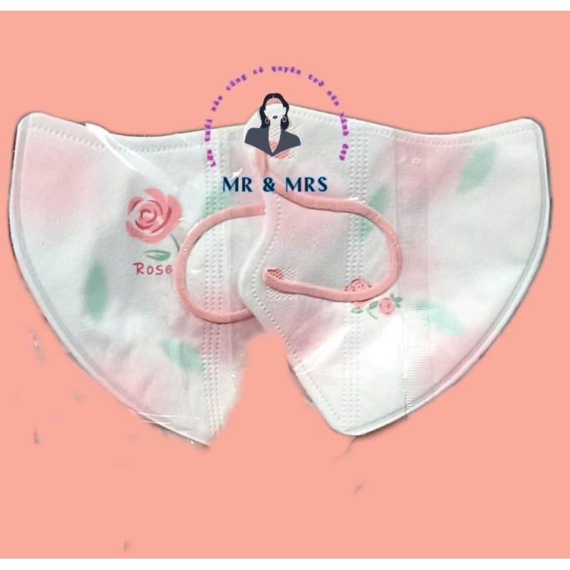 (Set 5/10/50)Khẩu Trang Họa Tiết Hoa Người Lớn-Mr&MRS House