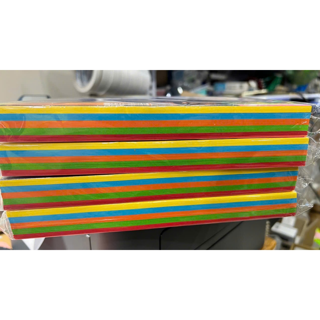 Bìa A4 trộn 5 màu cơ bản Nhập khẩu INDO PGrand 160gsm - VPP BI BI