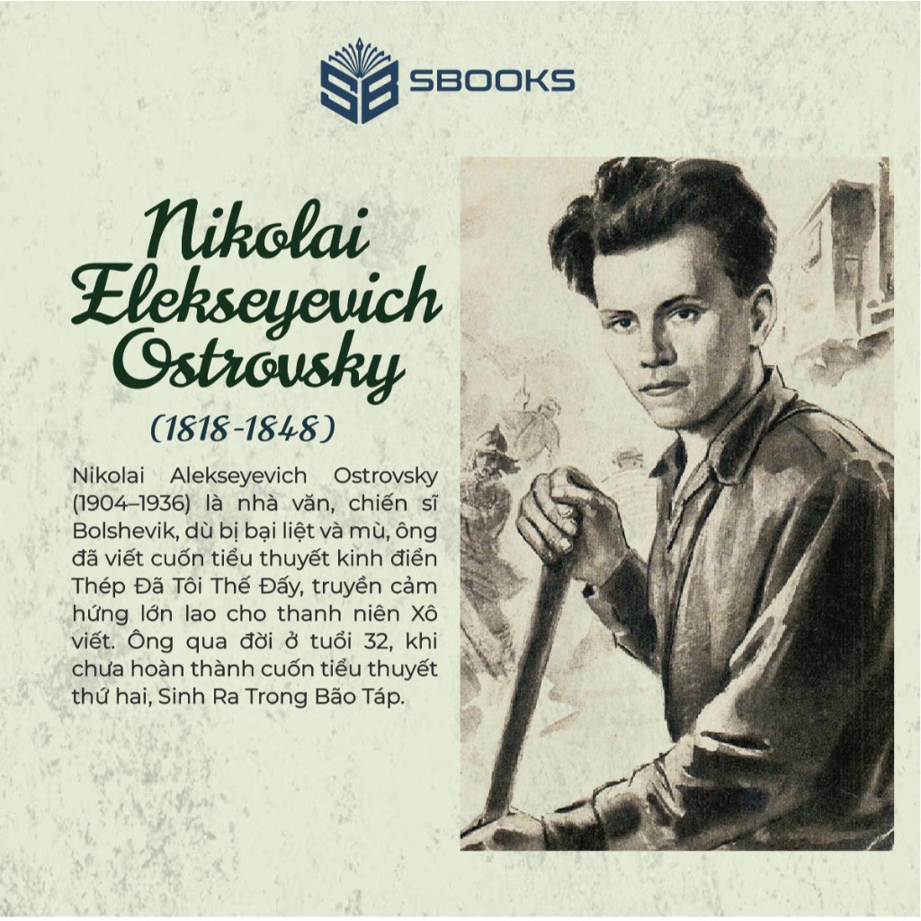 Sách Thép Đã Tôi Thế Đấy (Ostrovsky) – Tiểu Thuyết Văn Học Kinh Điển – Sbooks Store