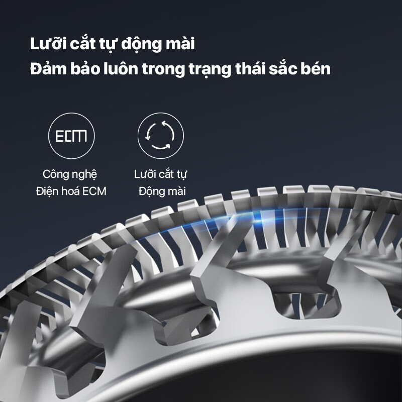 Máy cạo râu nam cao cấp 4 trong 1 NEVAKI 3 lưỡi kép tự mài sắc, cạo sát sạch êm, chống nước IPX7, màn hình LCD