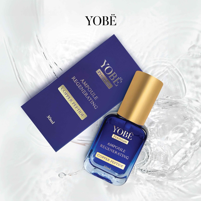 Tinh Chất Tái Tạo Phục Hồi Và Căng Bóng Da Chuyên Sâu YOBE Premium Copper Peptide 30ml