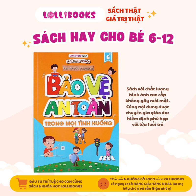 Ảnh Sách - Bộ 3 Khai Sáng Kỹ Năng Sống Lollibooks: Khéo Ăn Khéo Nói, Quản Lý Thời Gian, Bảo Vệ An Toàn 4