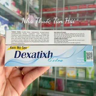 Kem mờ sẹo Dexatixh Extra hộp 1 tuýp 10g
