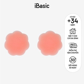 [MUA 1 TẶNG 1] Combo 3 cặp dán ngực silicone iBasic không viền siêu dính tái sử dụng nhiều lần PK013
