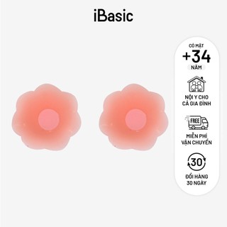[MUA 1 TẶNG 1] Combo 3 cặp dán ngực silicone iBasic không viền siêu dính tái sử dụng nhiều lần PK013