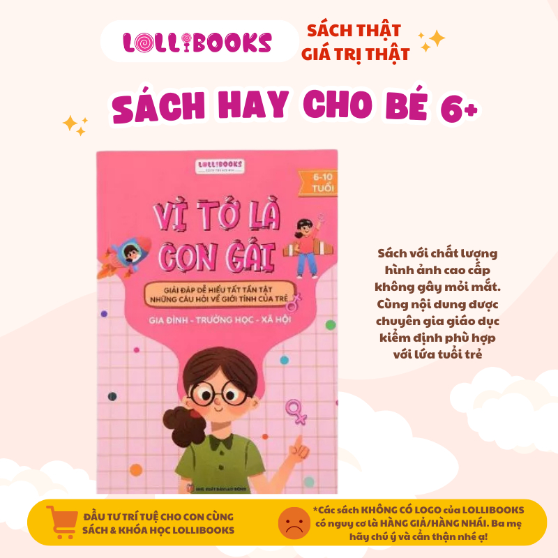 Ảnh Sách Giáo Dục Giới Tính cho bé Vì tớ là Con Trai & Vì tớ là Con Gái - Lollibooks 2