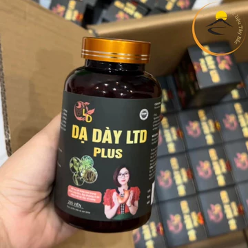 Sỉ combo 10 lọ Dạ dày LTD Plus, Dạ dày & đại tràng LTD, L.T.D, Lò Thị Dịu chính hãng (225 viên nang uống)
