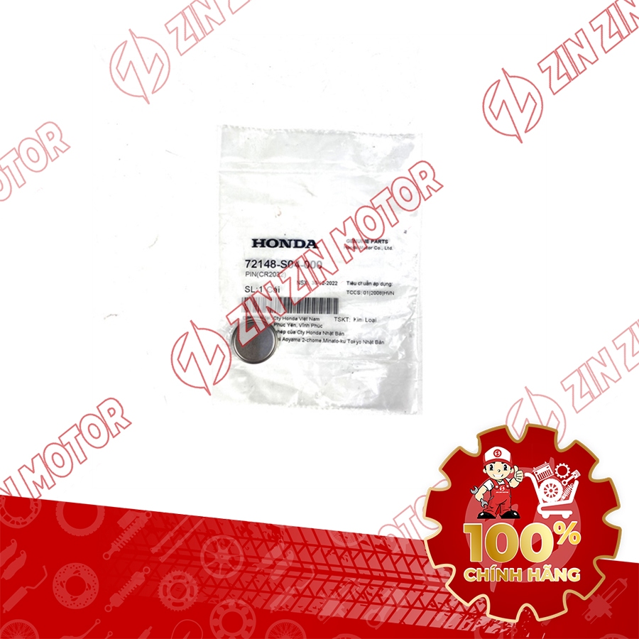 Pin Chìa Khóa Smartkey, Pin Remote Xe Máy 72148-S04-000 Chính Hãng ...