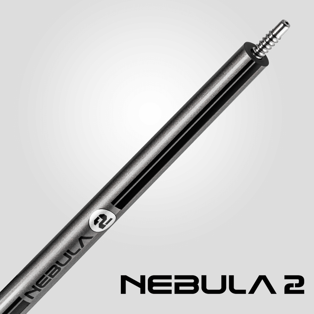 Ảnh Gậy bida lỗ Rhino Nebula 2 Charcoal Gray - Ngọn Carbon Cao Cấp - Chính Hãng 3