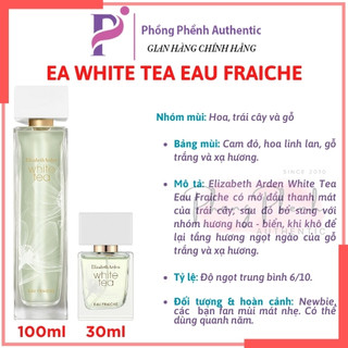 [10ML - ĐỌC KĨ MÔ TẢ SP] Nước hoa nữ Elizabeth Arden White tea EDT Original - Eau Fraiche - Ginger Lily chiết 10ML