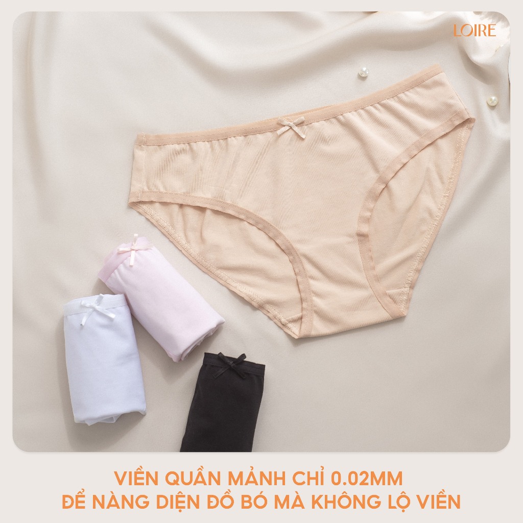 Quần Lót Cotton Cơ Bản Loirechic QL250516