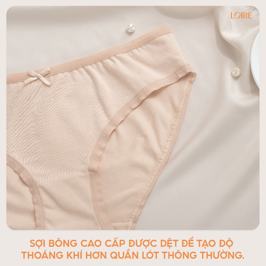 Quần Lót Cotton Cơ Bản Loirechic QL250516