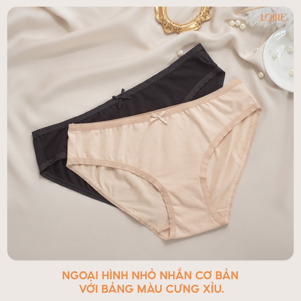 Quần Lót Cotton Cơ Bản Loirechic QL250516