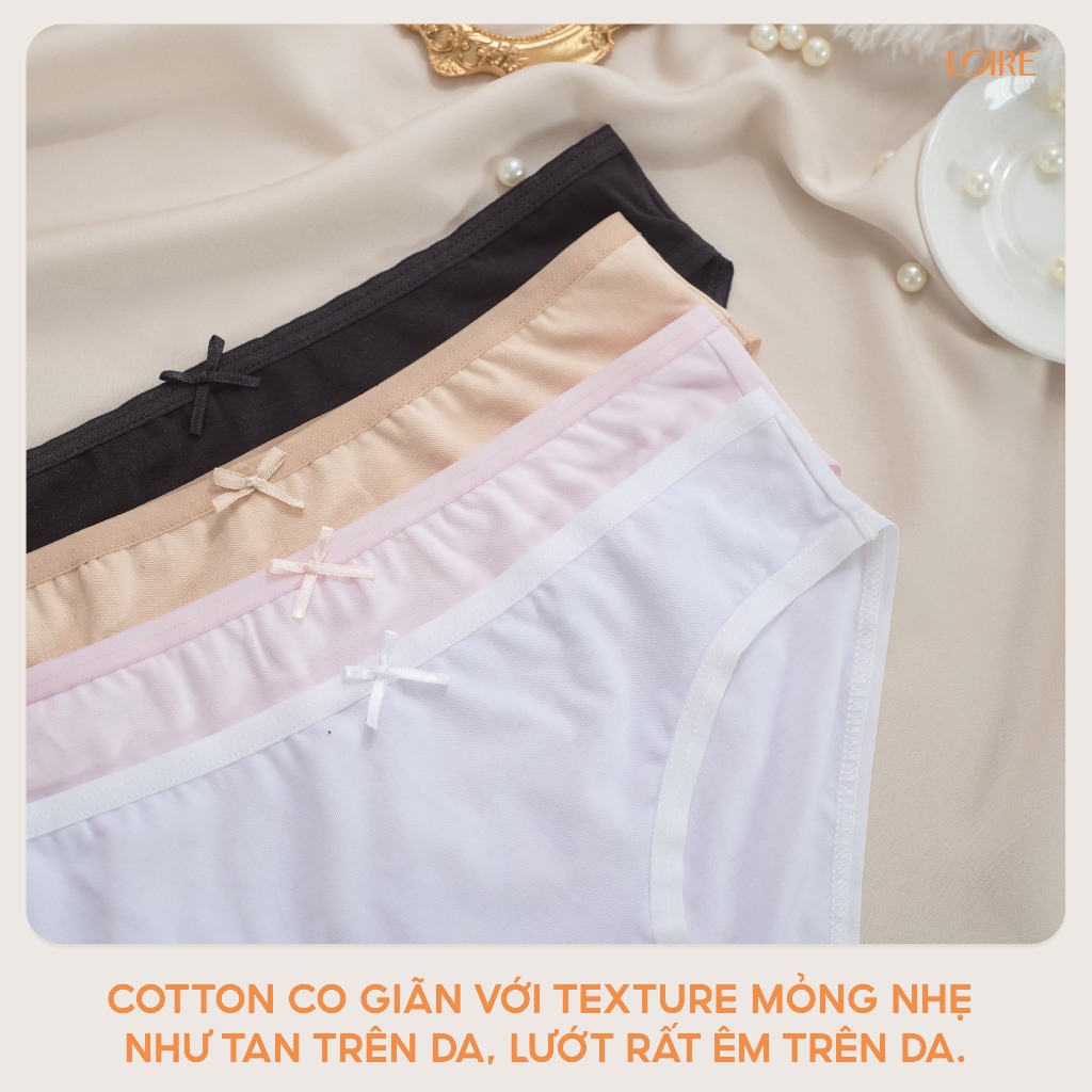 Quần Lót Cotton Cơ Bản Loirechic QL250516