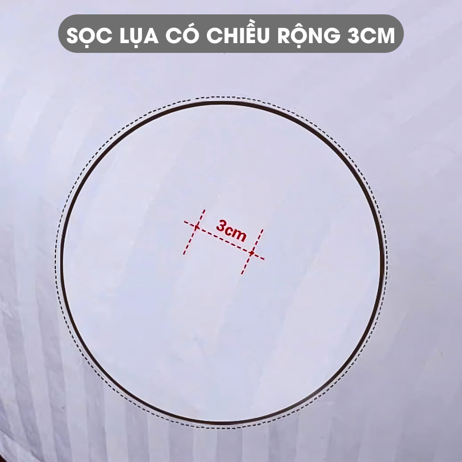 Ảnh Bộ Vỏ Chăn Ga Gối 5 Món Cotton Lụa 3F A Concept Decor Sọc 3 Phân Cao Cấp Vỏ Thoáng Mát Sang Trọng Chuẩn Khách Sạn 5 Sao 4