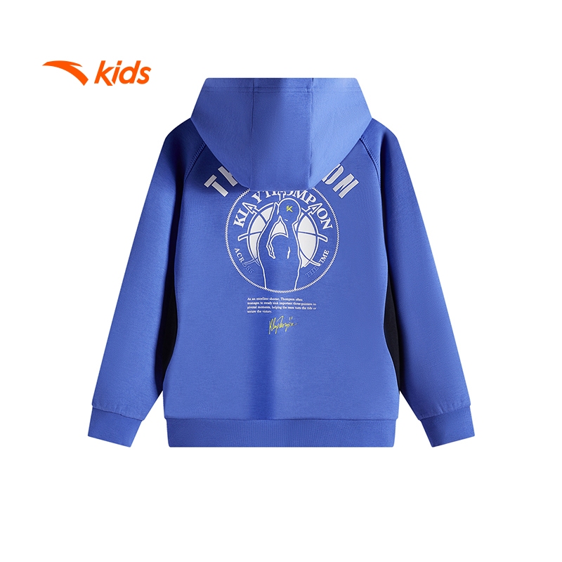 Áo hoodie thời trang bóng rổ bé trai Anta Kids 3525A1714