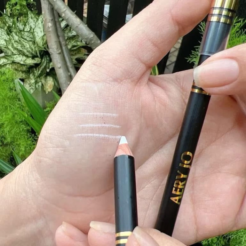 Chì mí vẽ eyeliner trắng đen Aery Jo, ko lem trôi, chống mồ hôi dầu.