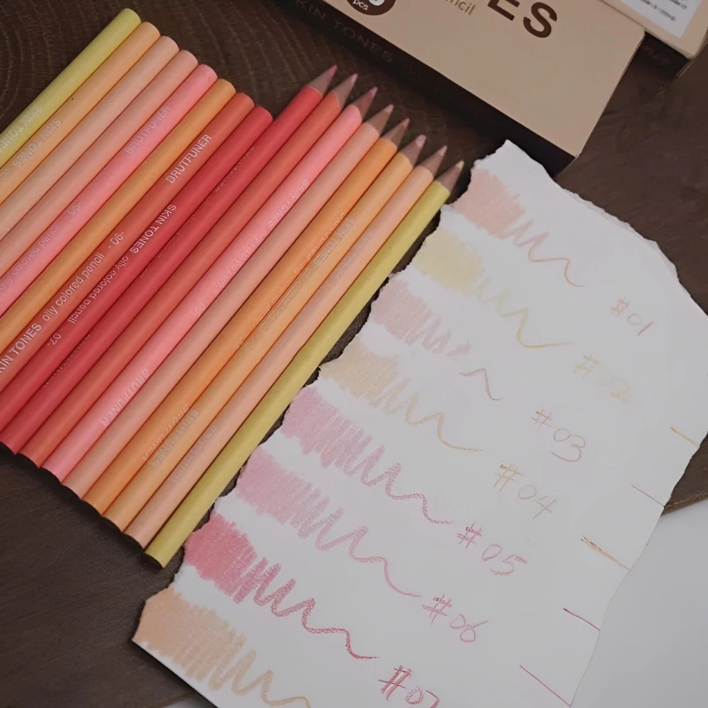 Bộ 16 bút chì màu da Brutfuner Bút chì màu dầu