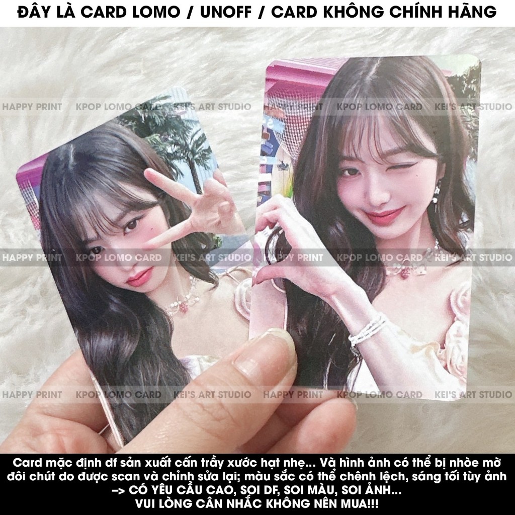 [CARD LOMO MUA 3 TẶNG 1] WONYOUNG ALIVE photocard, card thẻ ảnh thần tượng WY wony pokemon