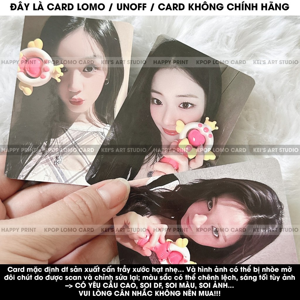 [CARD LOMO MUA 3 TẶNG 1] Tổng hợp Card Babymonster merch: chân mèo, hoa, gấu, gậy singapore dễ thương hot hiếm
