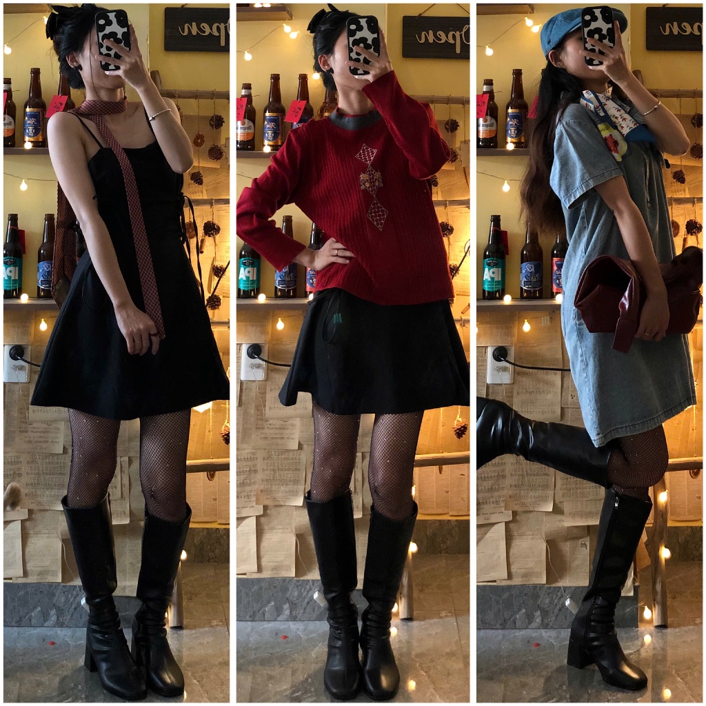 APRIL6 CLOTHING Đầm váy vintage dáng dài hoa nhí, tiểu thư, đồng quê, retro. ig: april6_clothing