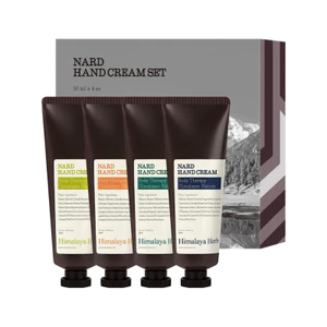 Set 4 tuýp kem dưỡng da tay Nard Himalaya Herb nội địa Hàn Quốc