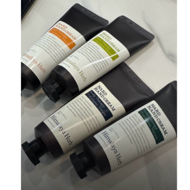 Set 4 tuýp kem dưỡng da tay Nard Himalaya Herb nội địa Hàn Quốc