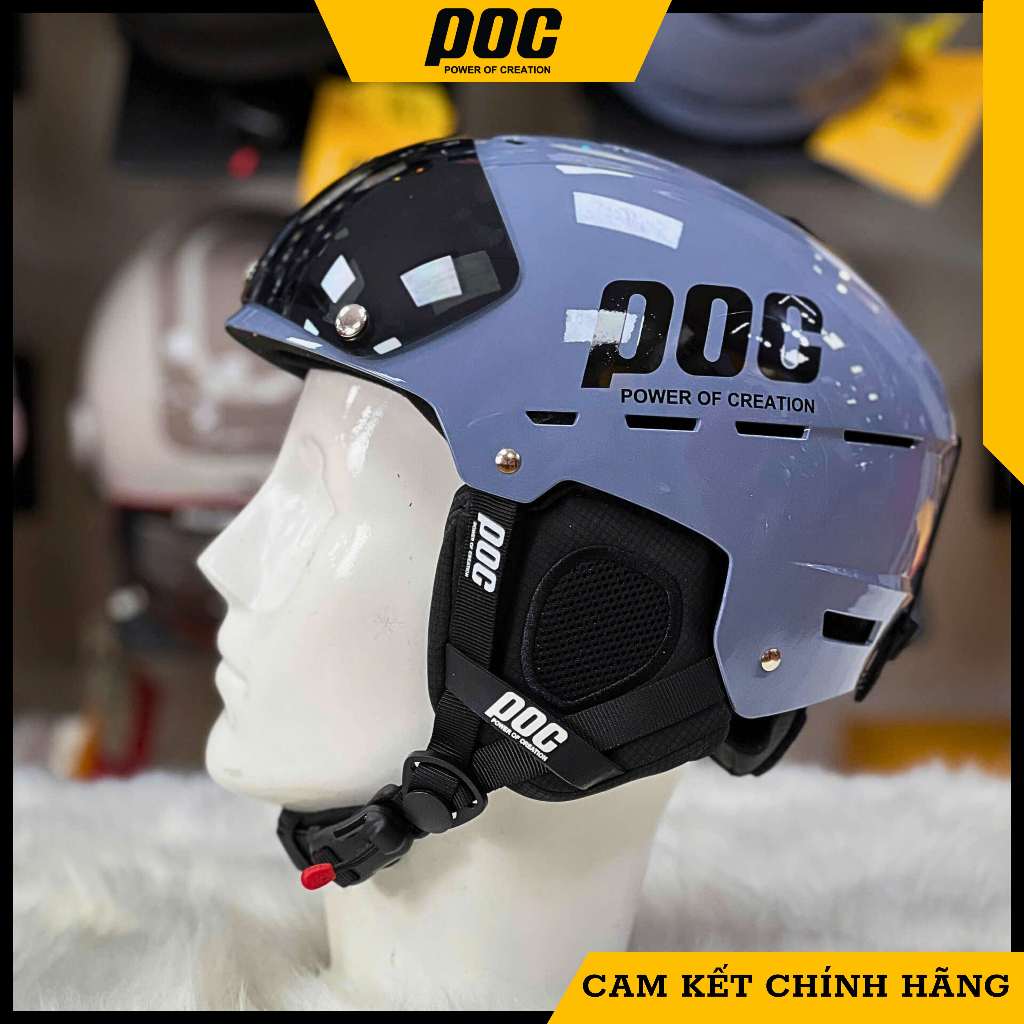 [Hỏa Tốc TpHCM] BOX bảo vệ Nón POC 10 độ kính hít nam châm CHÍNH HÃNG ...