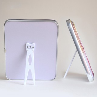 In mã Qr trên ảnh tráng gương tặng kèm chân chống để bàn tiện lợi