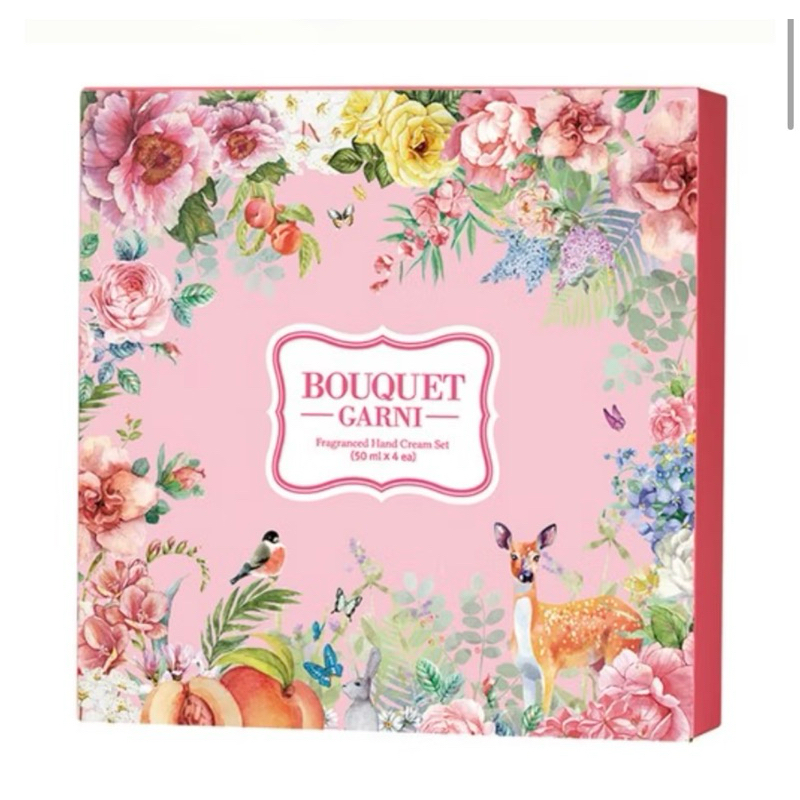 [Set 4 tuýp] Kem Dưỡng Da Tay Siêu Thơm Lưu Hương Lâu Bouquet Garni 50ml Hàn Quố
