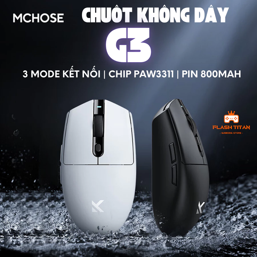 Hình ảnh Chuột Máy Tính Không Dây Mchose G3