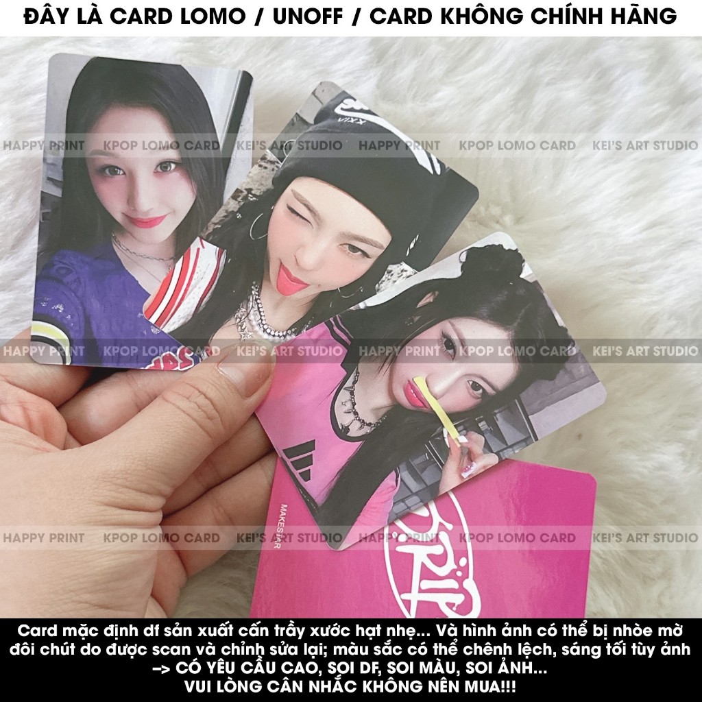 [CARD LOMO MUA 3 TẶNG 1] P1 Card Babymonster DRIP album mới: Baemon, BM, Ruka, Pharita, Asa, Ahyeon, Rami, Rora và Chiqu