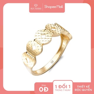 Women's Solid Gold Feng Shui Ring by Huy Thanh Jewelry