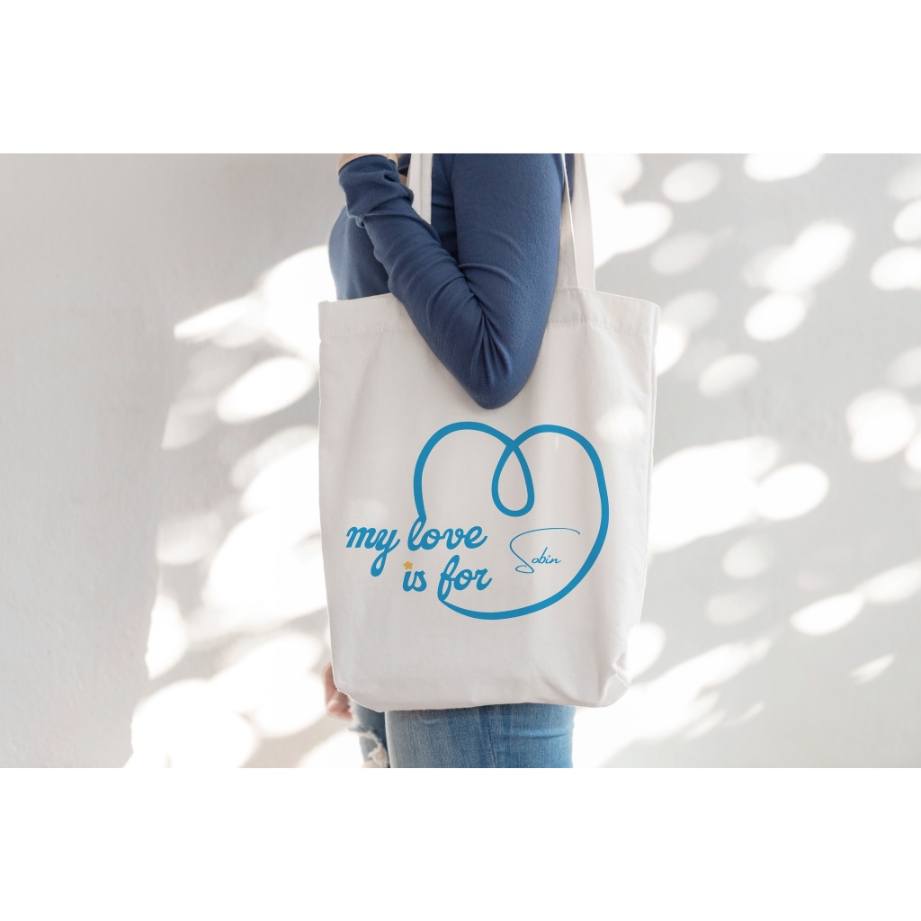 [THÊU TÊN THEO YÊU CẦU ] Túi tote vải canvas thiết kế độc quyên Lila có thêu tên theo yêu cầu