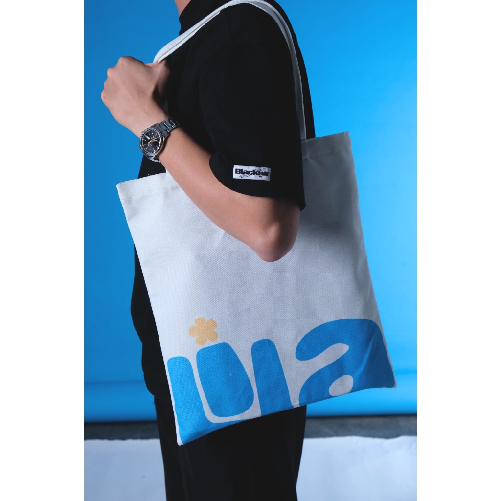 [THÊU TÊN THEO YÊU CẦU ] Túi tote vải canvas thiết kế độc quyên Lila có thêu tên theo yêu cầu