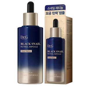 SERUM ỐC SÊN RETINOL CHỐNG LÃO HÓA, THU GỌN LỖ CHÂN LÔNG DR.G BLACK SNAIL RETINOL AMPOULE 50ML