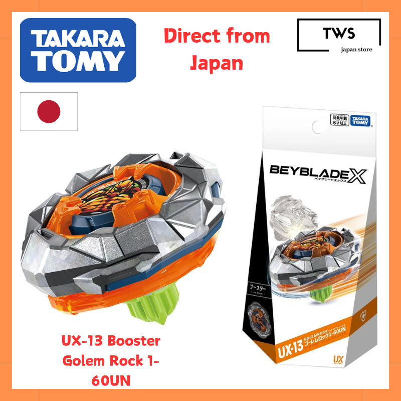 [New product！ PreｰOreder ] Beyblade X UX13 Booster Golem Rock