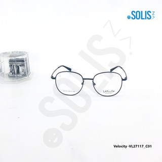 Gọng kính KL hiệu Velocity VL27117 - GỌNG KÍNH KIM LOẠI HIỆU VELOCITY VL27117 KÍCH THƯỚC 49-17-142