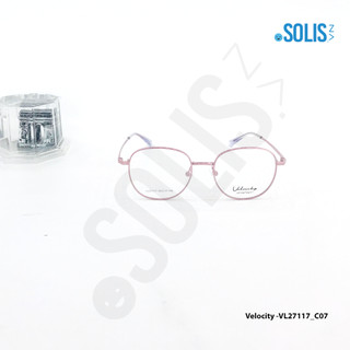 Gọng kính KL hiệu Velocity VL27117 - GỌNG KÍNH KIM LOẠI HIỆU VELOCITY VL27117 KÍCH THƯỚC 49-17-142