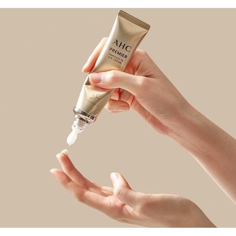 Kem Dưỡng Mắt AHC Eye Cream For Face – Mờ Nếp Nhăn, Dưỡng Ẩm, Săn Chắc Da, Chống Lão Hóa