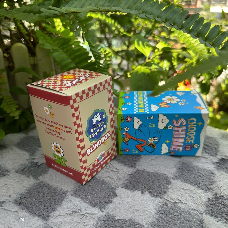 Hộp Mù Blindbox 4 Cấp Boardgame Giấy Hộp Bất Ngờ Giải Trí Tặng Quà MaSoi SG