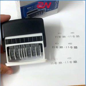 Con dấu ghép số NSX - HSD nhiều dòng chính hãng