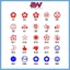 Con dấu logo sticker tích điểm khắc theo yêu cầu