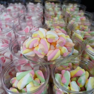 Sỉ - Kẹo Bông Marshmallow Loại 1 (1kg/thùng) - Hàng Xá - Bánh Tráng Gió