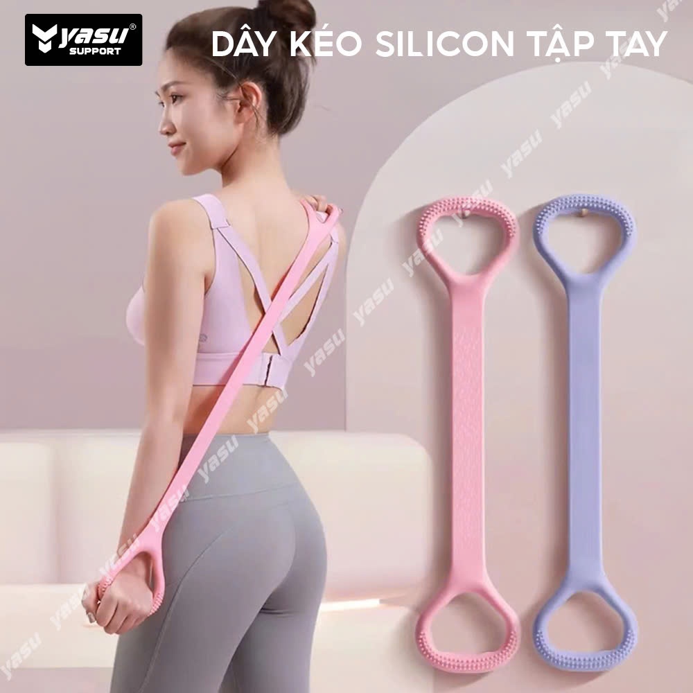 Ảnh Dây kéo tập tay gym YASU Dây Đàn Hồi Tập Tay Vai  dành cho Nữ 1