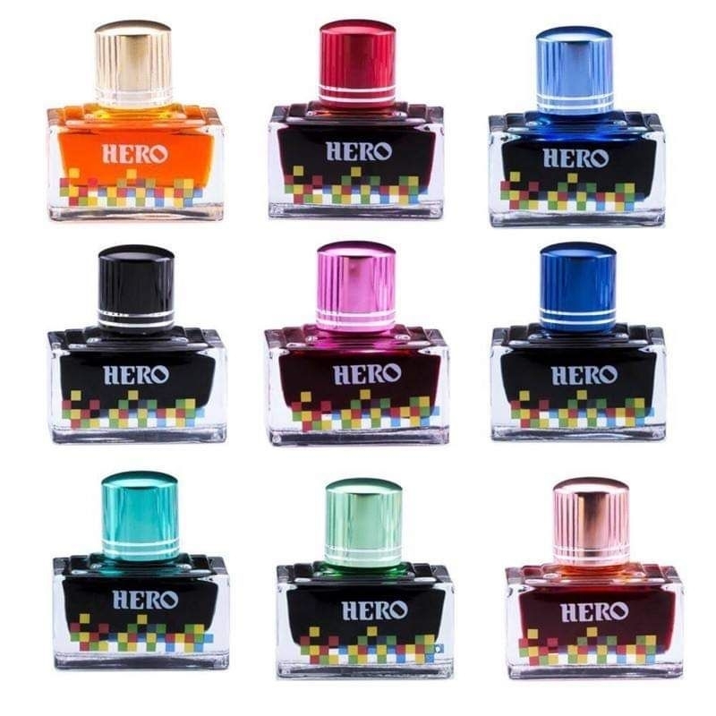 Mực Hero Không Lắng Cặn Nhanh Khô