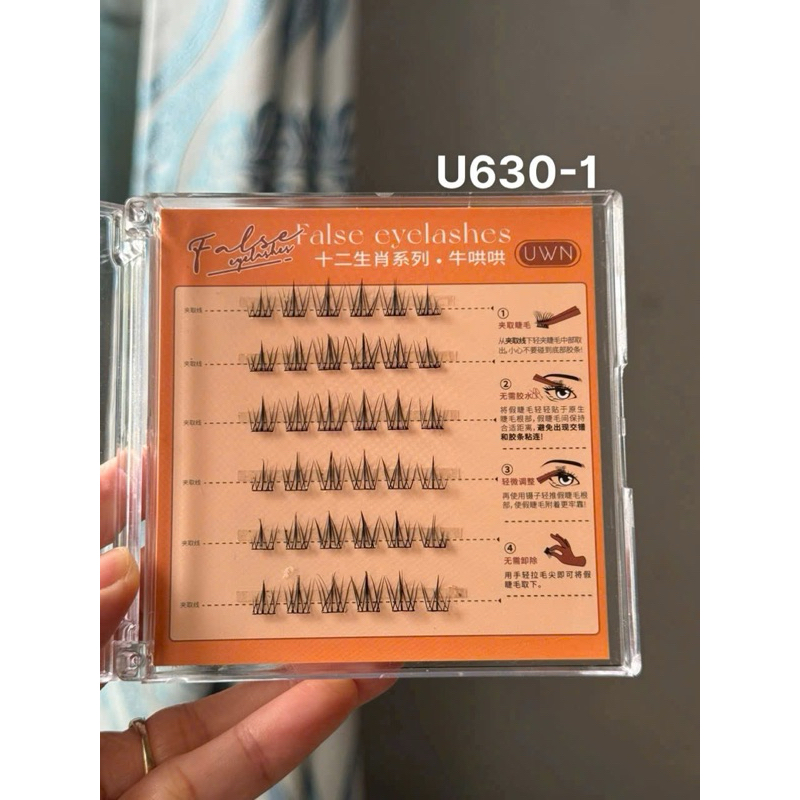 Các mã mi chùm ko cần keo(mi nam châm), tiện lợi, dễ sử dụng. Kiểu dáng hợp thời trang.