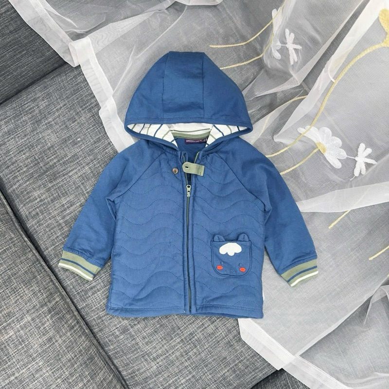 Áo Khoác Bé Sơ Sinh C8016 Xuất Dư Cao Cấp Size 3-18M (2-10kg) – Áo Khoác Trẻ Em Thu Đông