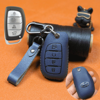 Bao da chìa khóa Creta,Bọc chìa khóa hyundai creta,Bao da chìa khóa Hyundai Stargazer,ốp chìa khóa Stargazer (HBK4 mócD)